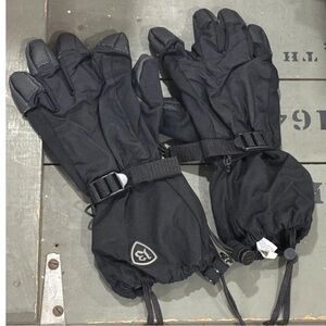 VINTAGE BURTON APPROACH SNOWBOARDING GLOVES 2001 MINT GOTHIC 13 SHIELD ARCHIVAL